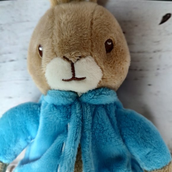 peter rabbit plush Stuffed Bunny beatrix potter lovey 10" - Picture 2 of 6
